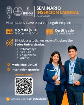 Seminario Inserción Laboral