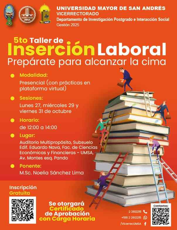 5to Taller de Inserción Laboral